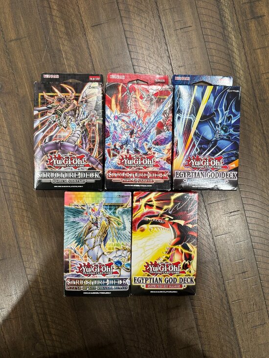 Yu-Gi-Oh! Other - 💥🔥5x Sealed Yu-Gi-Oh! Structure Decks Bundle | Starter Kit Collection💥🔥